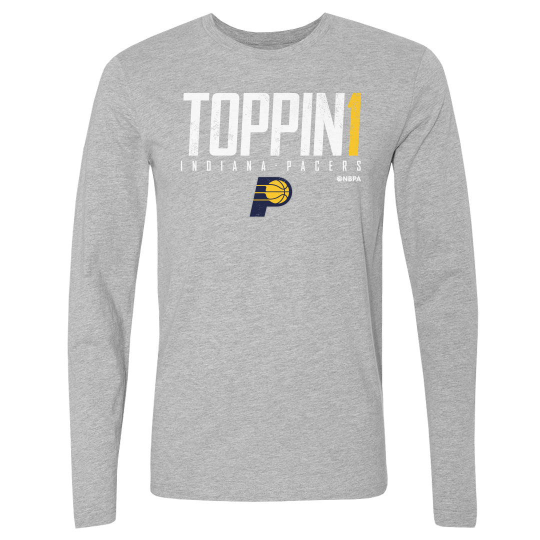 Obi Toppin Men's Long Sleeve T-Shirt | 500 LEVEL