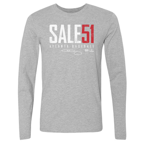 Chris Sale Men's Long Sleeve T-Shirt | 500 LEVEL
