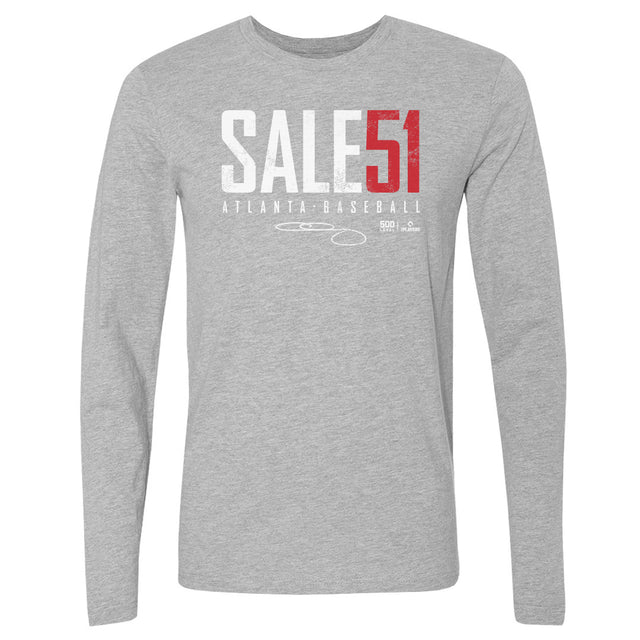 Chris Sale Men's Long Sleeve T-Shirt | 500 LEVEL
