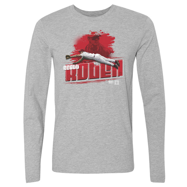Scott Rolen Men's Long Sleeve T-Shirt | 500 LEVEL