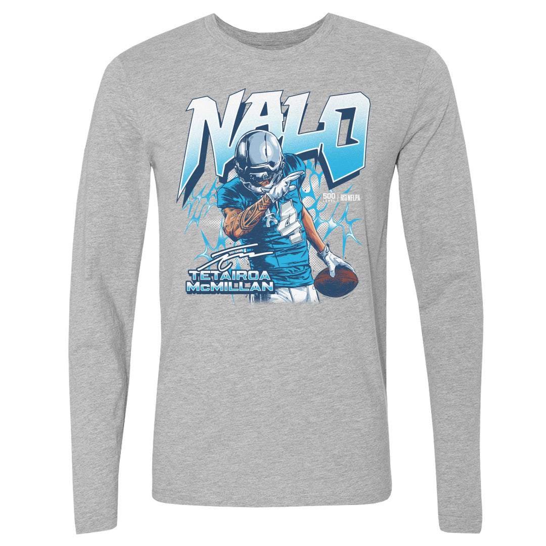 Tetairoa McMillan Men's Long Sleeve T-Shirt | 500 LEVEL
