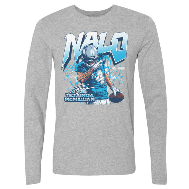 Tetairoa McMillan Men's Long Sleeve T-Shirt | 500 LEVEL