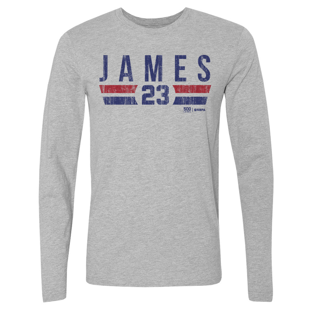 LeBron James Men's Long Sleeve T-Shirt | 500 LEVEL