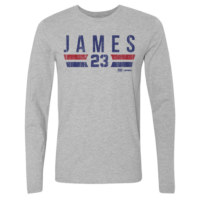 LeBron James Men's Long Sleeve T-Shirt | 500 LEVEL