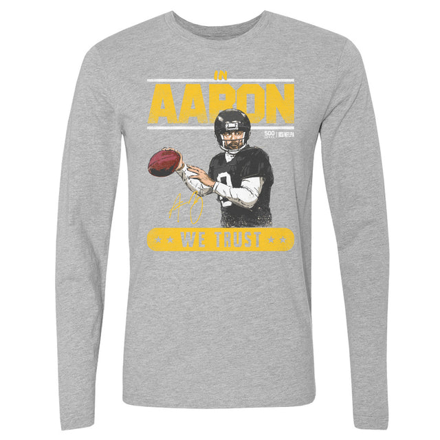 Aaron Rodgers Men's Long Sleeve T-Shirt | 500 LEVEL
