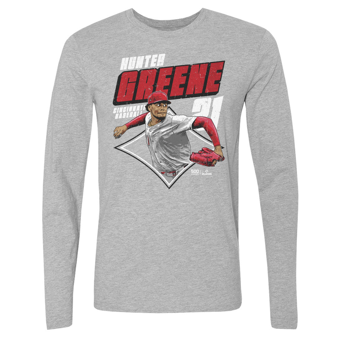 Hunter Greene Men's Long Sleeve T-Shirt | 500 LEVEL