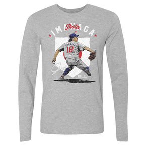 Shota Imanaga Men's Long Sleeve T-Shirt | 500 LEVEL