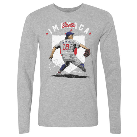 Shota Imanaga Men's Long Sleeve T-Shirt | 500 LEVEL