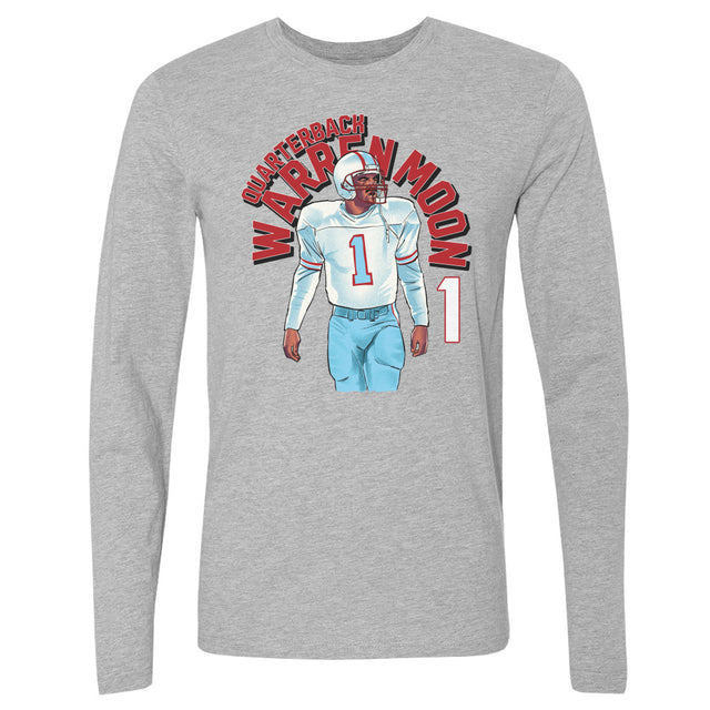 Warren Moon Men's Long Sleeve T-Shirt | 500 LEVEL