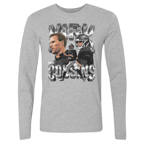 Kirk Cousins Men's Long Sleeve T-Shirt | 500 LEVEL