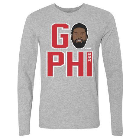 Paul George Men's Long Sleeve T-Shirt | 500 LEVEL