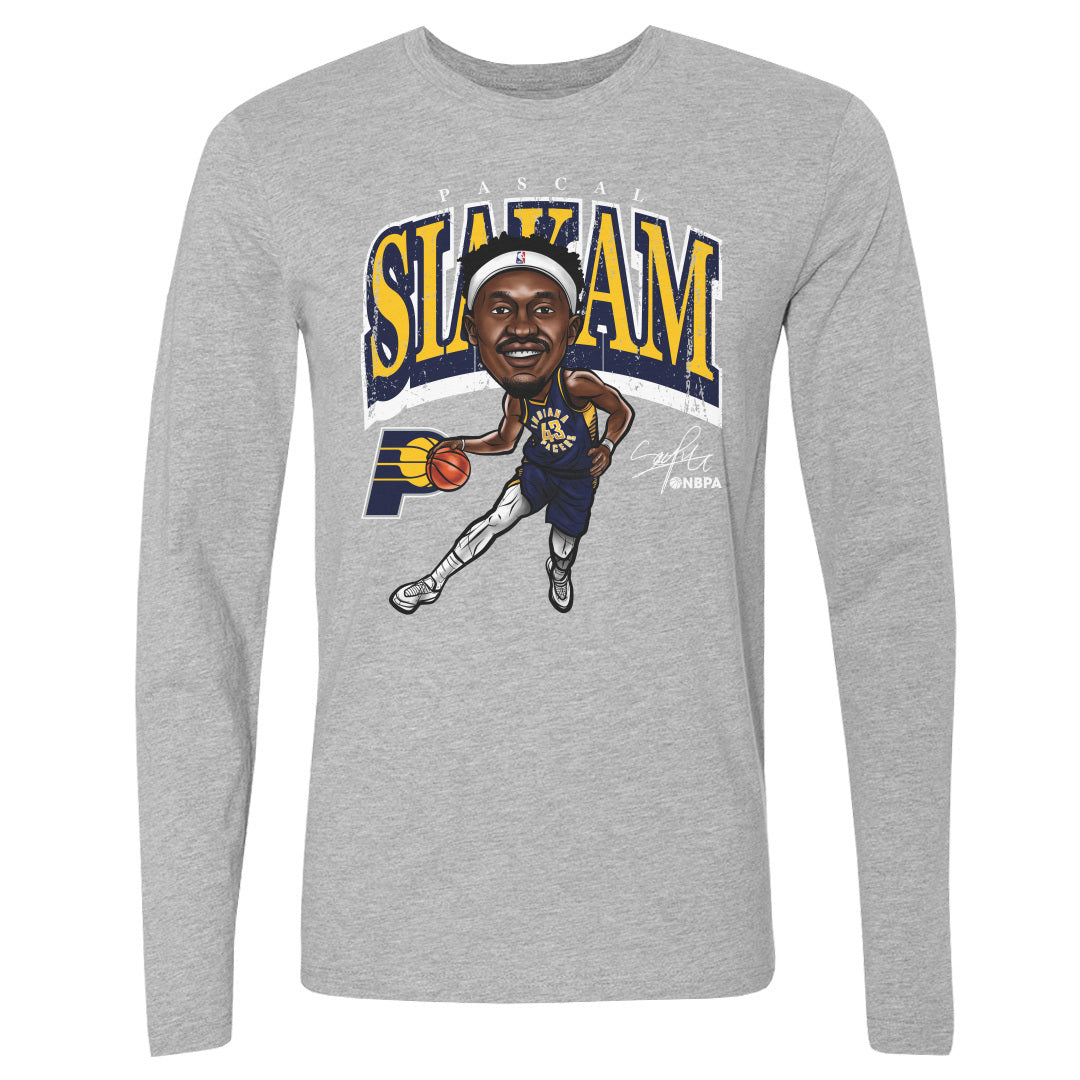 Pascal Siakam Men's Long Sleeve T-Shirt | 500 LEVEL