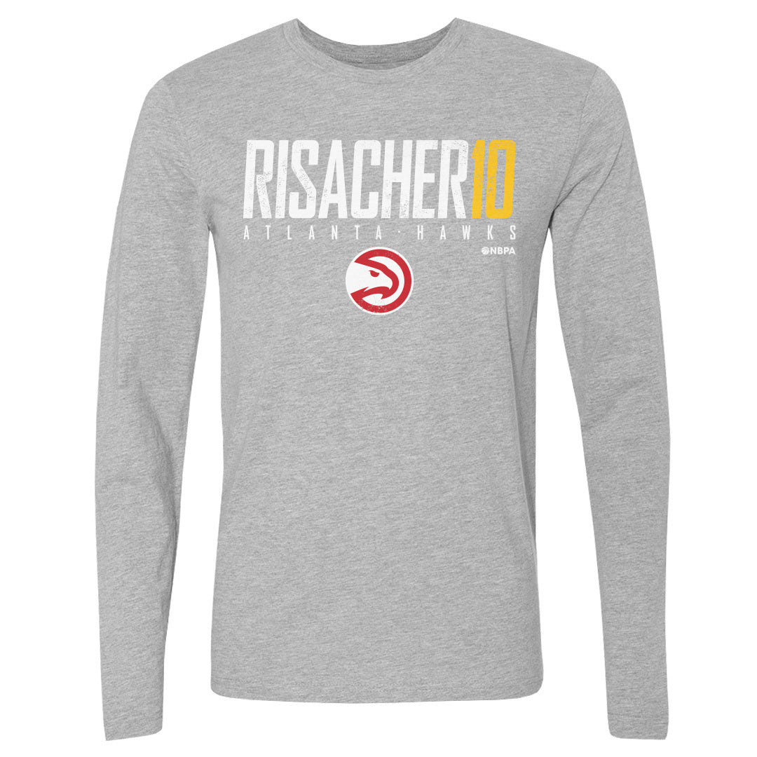Zaccharie Risacher Men's Long Sleeve T-Shirt | 500 LEVEL