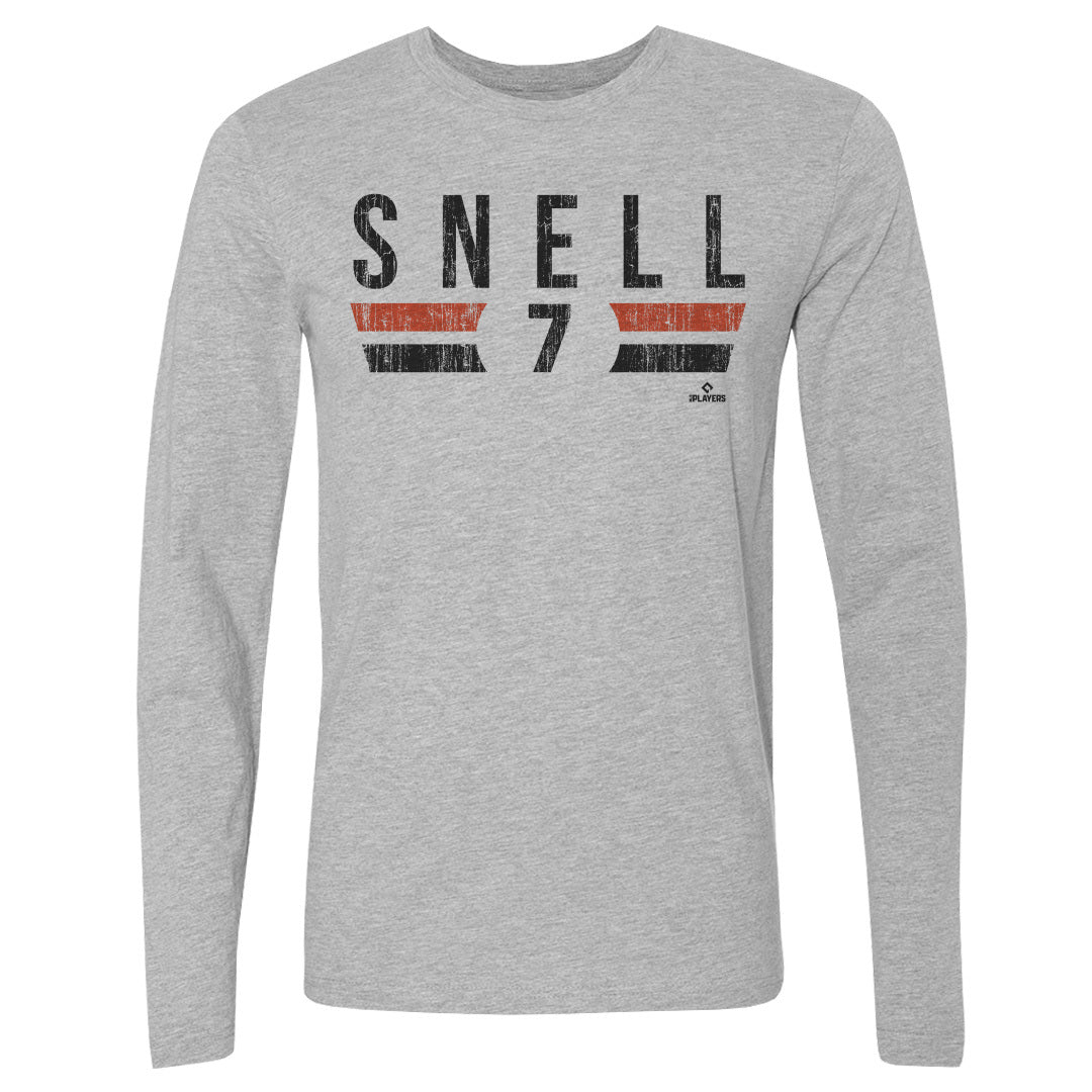 Blake Snell Men&#39;s Long Sleeve T-Shirt | 500 LEVEL