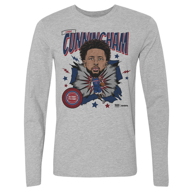 Cade Cunningham Men's Long Sleeve T-Shirt | 500 LEVEL