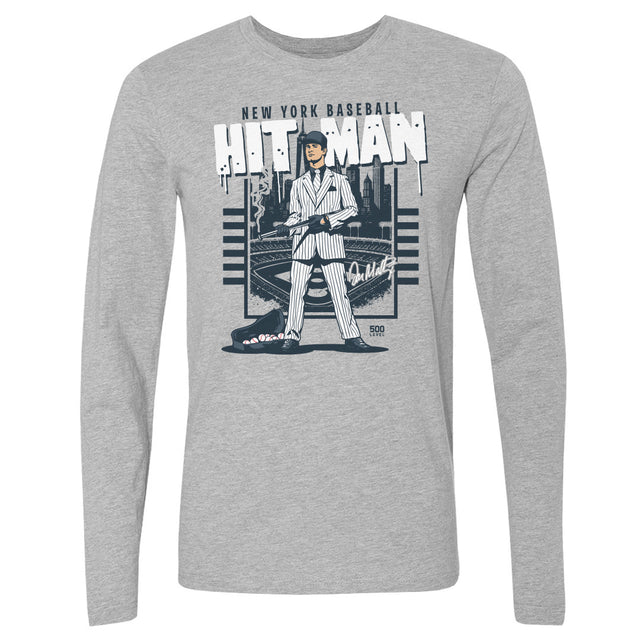 Don Mattingly Men's Long Sleeve T-Shirt | 500 LEVEL