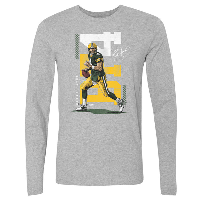 Brett Favre Men's Long Sleeve T-Shirt | 500 LEVEL