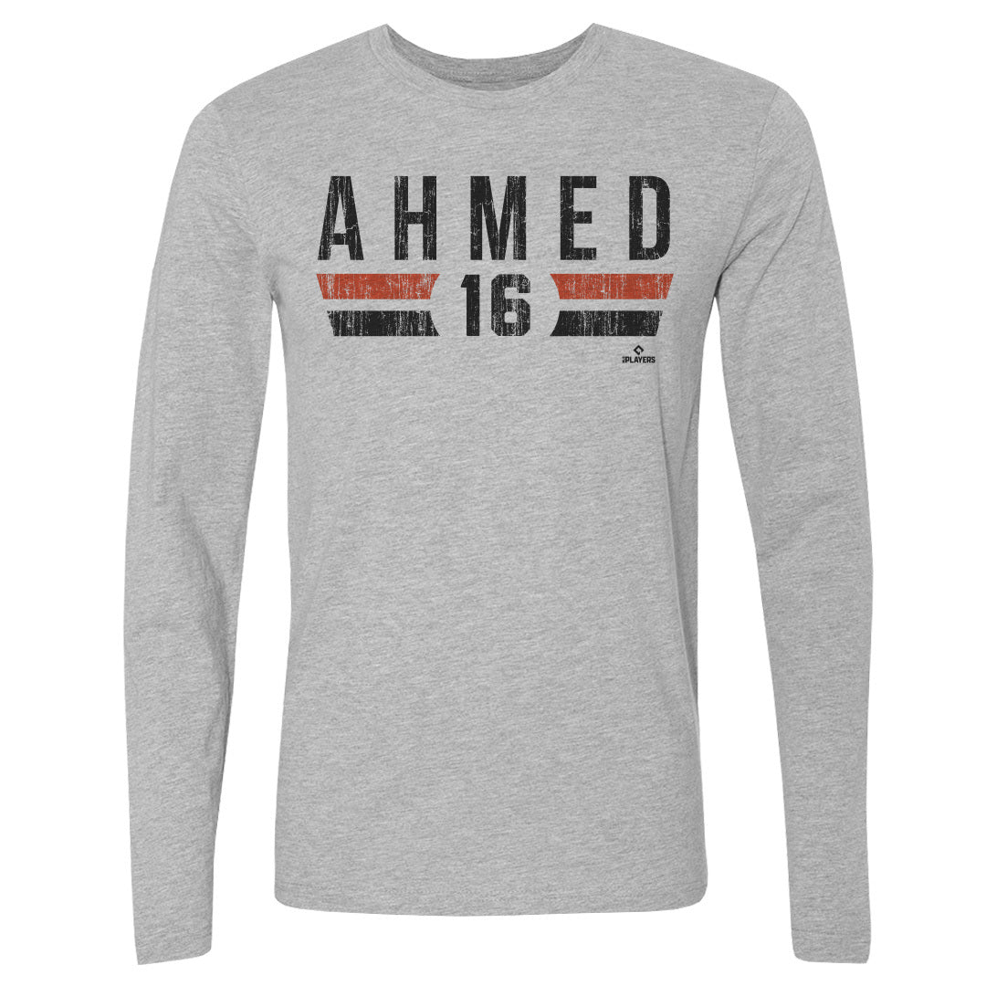 Nick Ahmed Men&#39;s Long Sleeve T-Shirt | 500 LEVEL