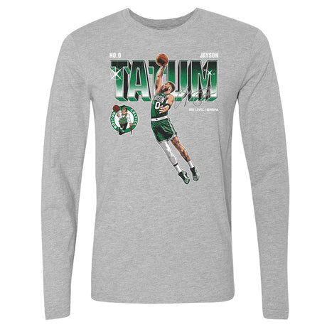 Jayson Tatum Men's Long Sleeve T-Shirt | 500 LEVEL