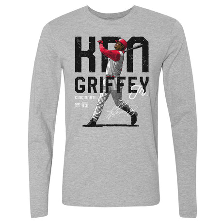 Ken Griffey Jr. Men's Long Sleeve T-Shirt | 500 LEVEL