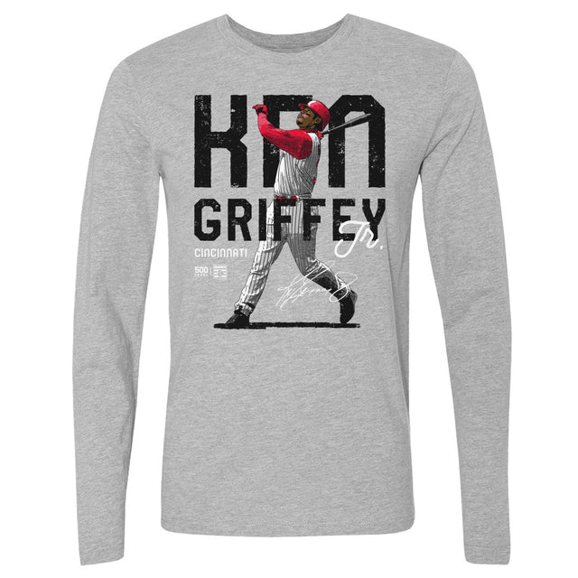 Ken Griffey Jr. Men's Long Sleeve T-Shirt | 500 LEVEL