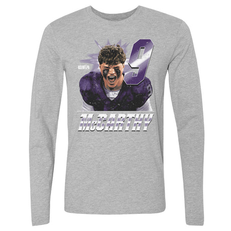 J.J. McCarthy Men's Long Sleeve T-Shirt | 500 LEVEL