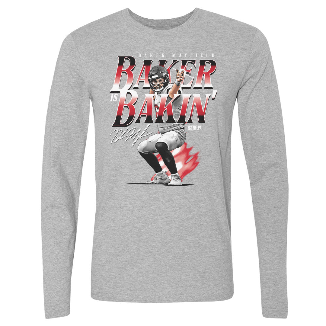 Baker Mayfield Men's Long Sleeve T-Shirt | 500 LEVEL