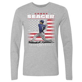 Corey Seager Men's Long Sleeve T-Shirt | 500 LEVEL