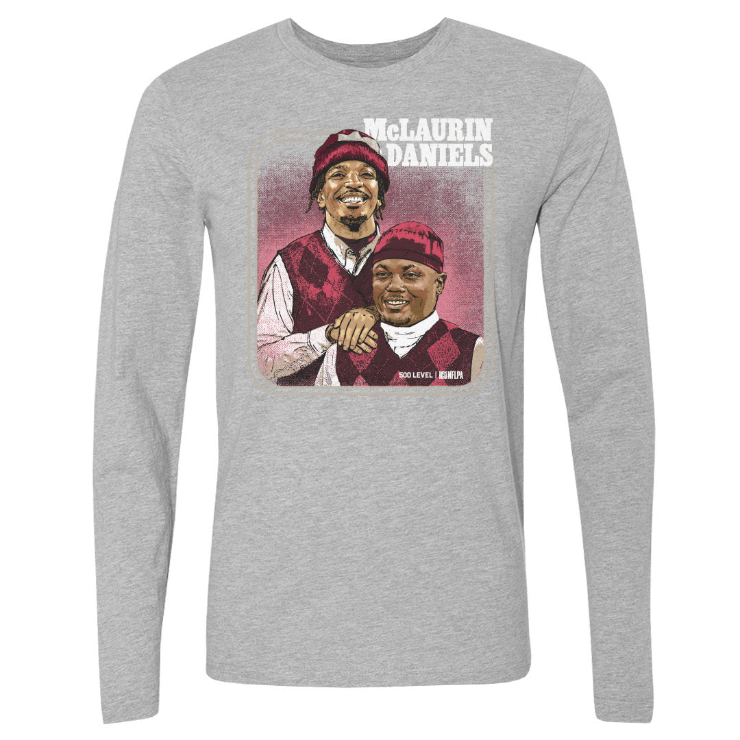 Jayden Daniels Men's Long Sleeve T-Shirt | 500 LEVEL