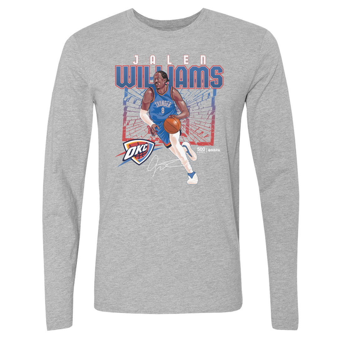 Jalen Williams Men's Long Sleeve T-Shirt | 500 LEVEL