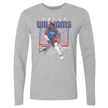 Jalen Williams Men's Long Sleeve T-Shirt | 500 LEVEL