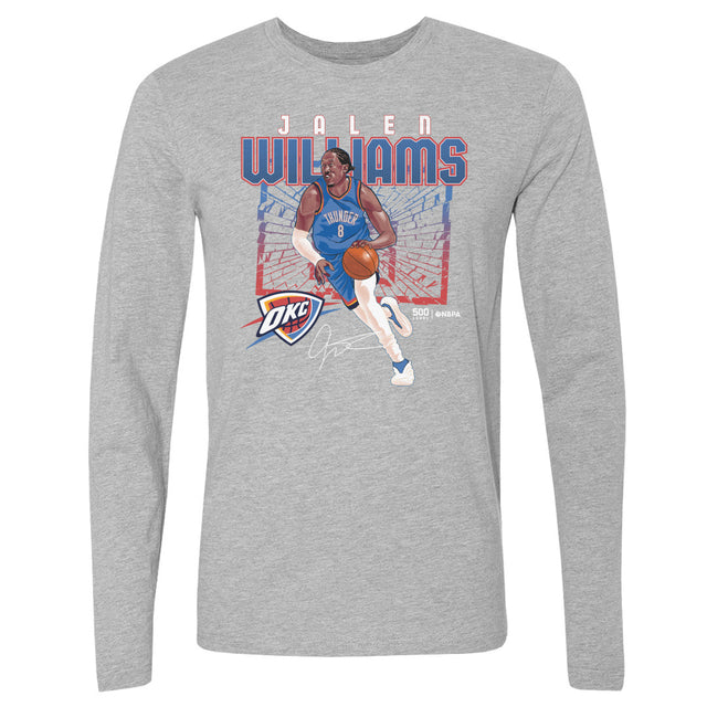 Jalen Williams Men's Long Sleeve T-Shirt | 500 LEVEL