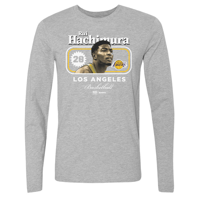 Rui Hachimura Men's Long Sleeve T-Shirt | 500 LEVEL
