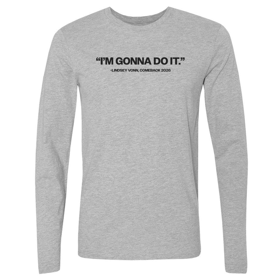 Lindsey Vonn Men's Long Sleeve T-Shirt | 500 LEVEL