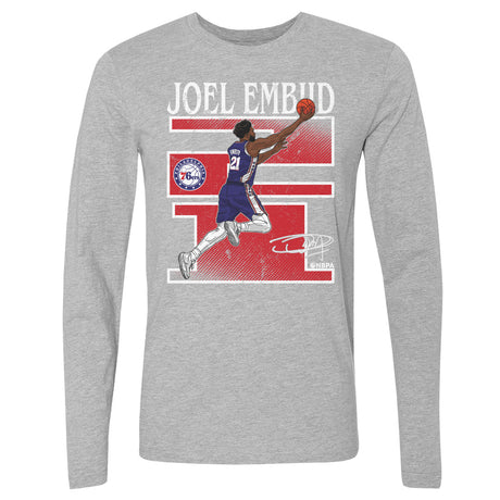 Joel Embiid Men's Long Sleeve T-Shirt | 500 LEVEL