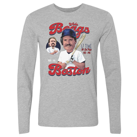 Wade Boggs Men's Long Sleeve T-Shirt | 500 LEVEL
