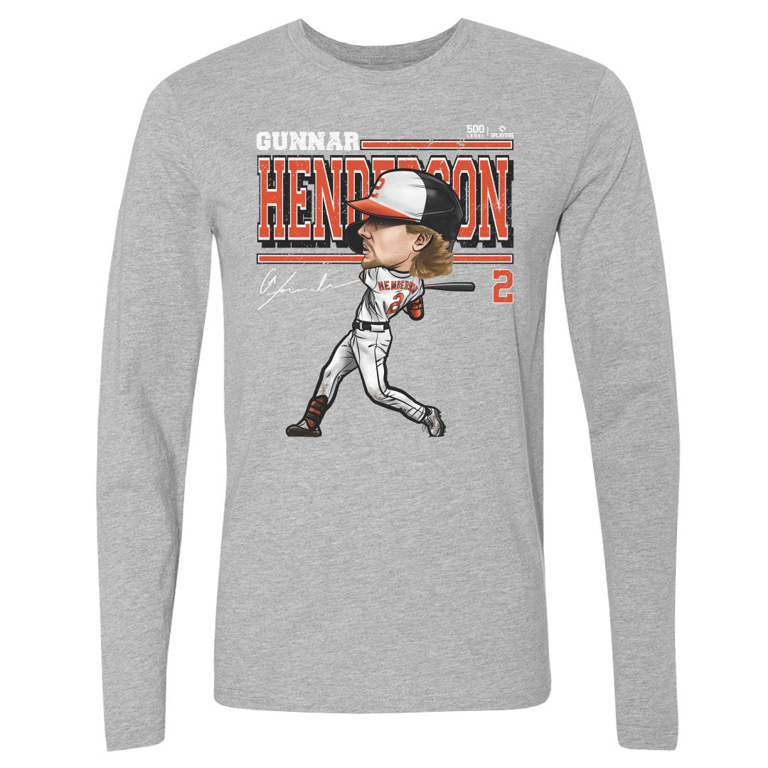 Gunnar Henderson Men's Long Sleeve T-Shirt | 500 LEVEL