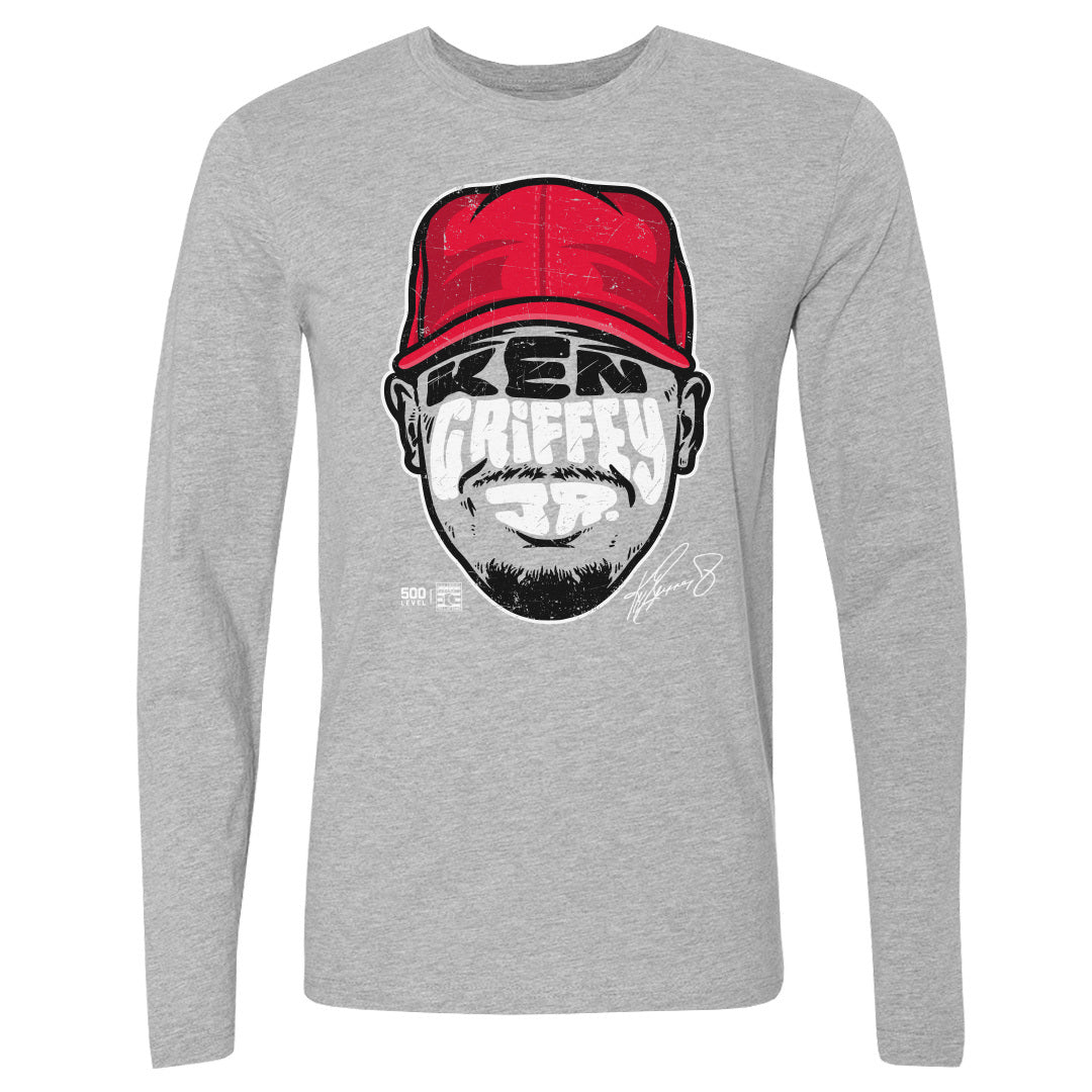 Ken Griffey Jr. Men's Long Sleeve T-Shirt | 500 LEVEL