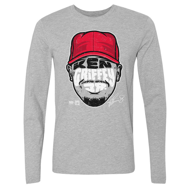 Ken Griffey Jr. Men's Long Sleeve T-Shirt | 500 LEVEL