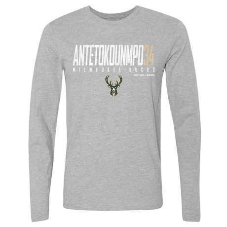 Giannis Antetokounmpo Men's Long Sleeve T-Shirt | 500 LEVEL