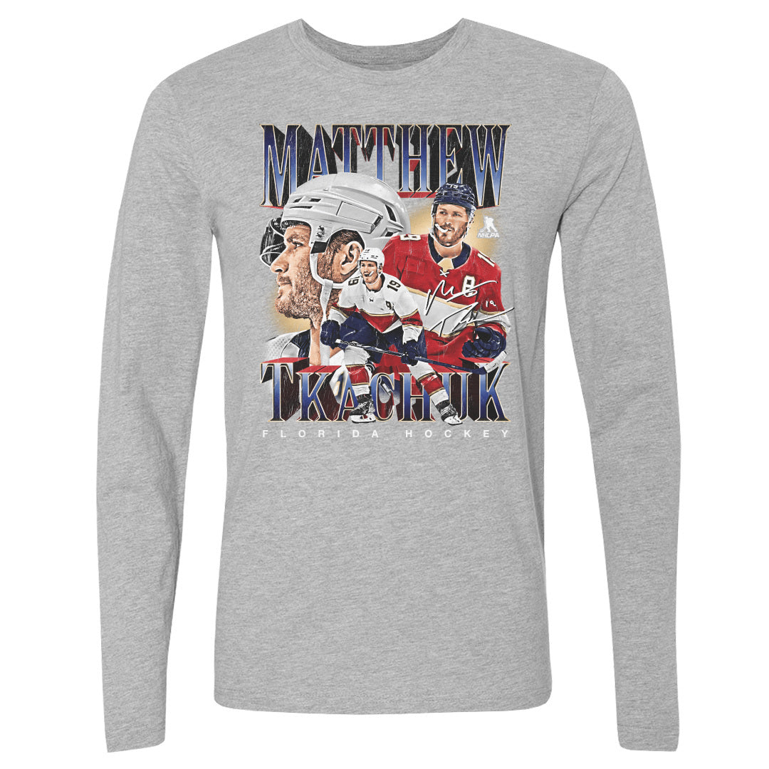 Matthew Tkachuk Men's Long Sleeve T-Shirt | 500 LEVEL