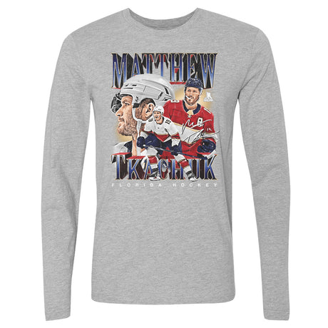 Matthew Tkachuk Men's Long Sleeve T-Shirt | 500 LEVEL