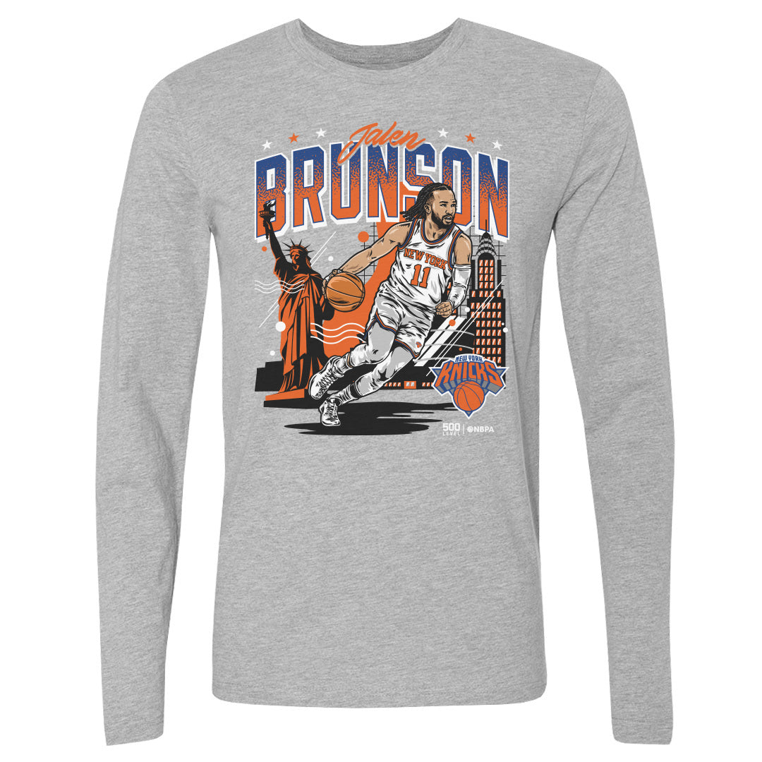 Jalen Brunson Men's Long Sleeve T-Shirt | 500 LEVEL