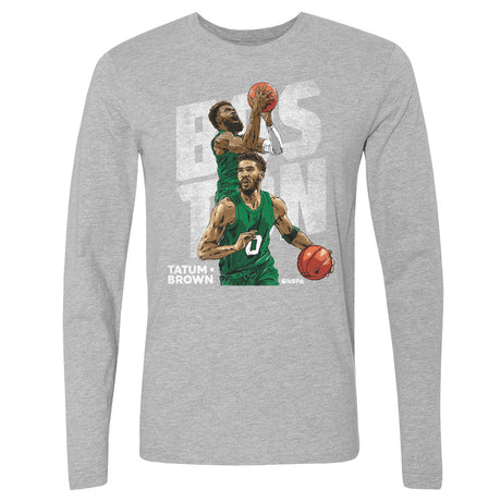 Jayson Tatum Men's Long Sleeve T-Shirt | 500 LEVEL