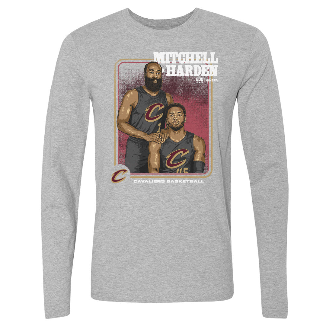Donovan Mitchell Men's Long Sleeve T-Shirt | 500 LEVEL