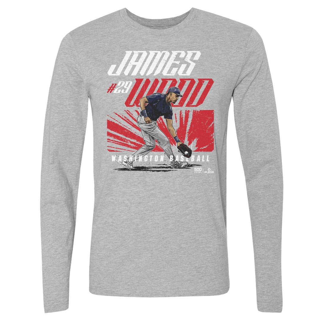James Wood Men's Long Sleeve T-Shirt | 500 LEVEL