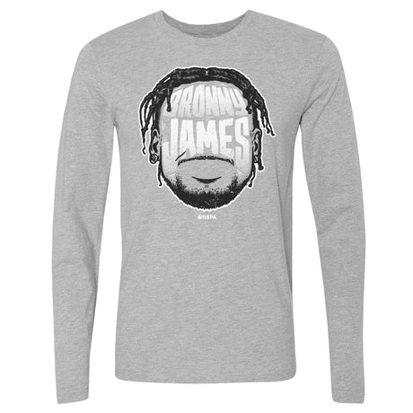 Bronny James Jr. Men's Long Sleeve T-Shirt | 500 LEVEL