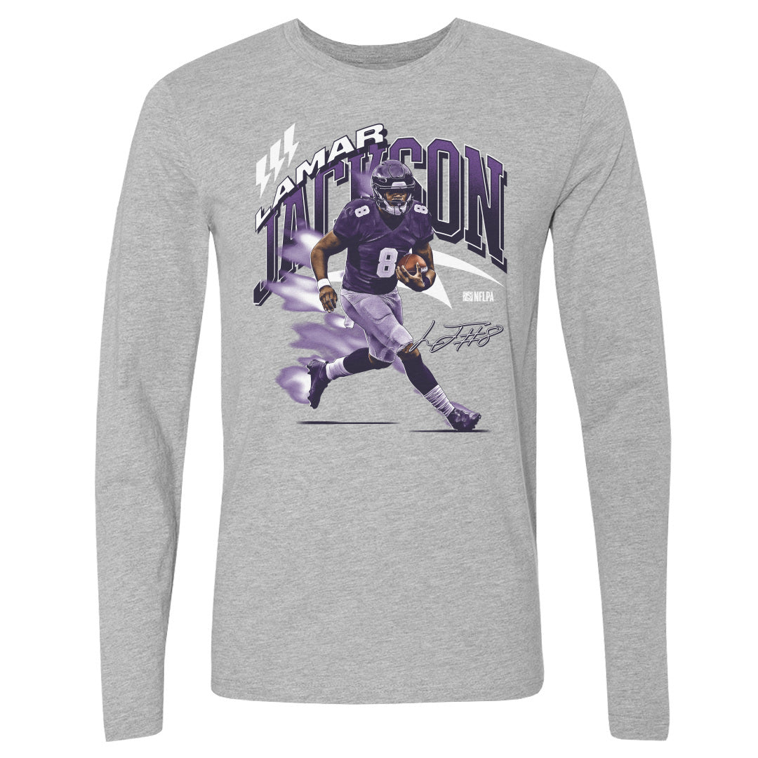 Lamar Jackson Men's Long Sleeve T-Shirt | 500 LEVEL