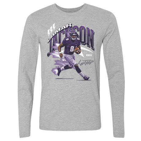 Lamar Jackson Men's Long Sleeve T-Shirt | 500 LEVEL