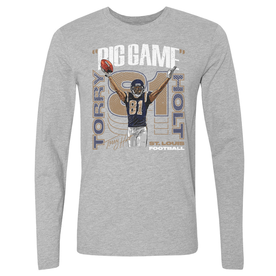 Torry Holt Men's Long Sleeve T-Shirt | 500 LEVEL